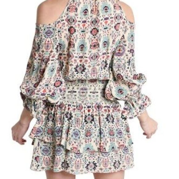 NWT SAYLOR HILLARY COLD SHOULDER DRESS - Picture 2 of 4